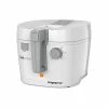 Presto® CoolDaddy® Cool-Touch Deep Fryer With Removable Bucket | 2 Qt. - White -Coffee & Espresso Elegant store cooldaddywhite1