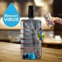 Sagan Life 5 Gallon PowerFlo Water Filtration System -Coffee & Espresso Elegant store countertop water filter removes virus 600