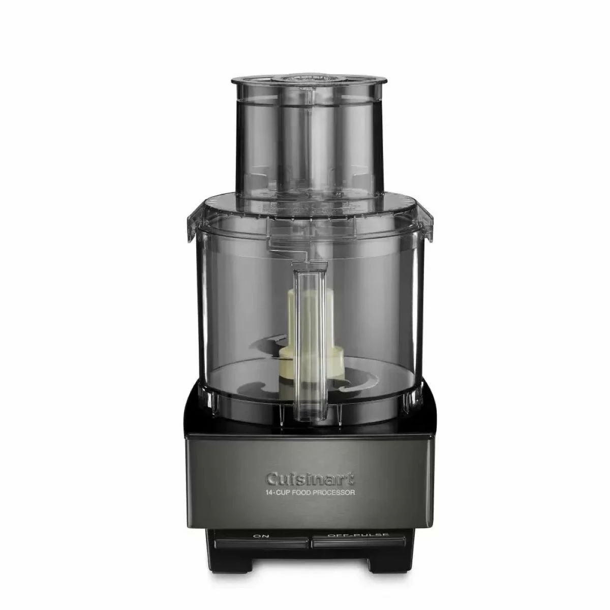 Cuisinart 14-Cup Food Processor + Fine Grater Disc | Black Stainless 4 Cuisinart 14-Cup Food Processor + Fine Grater Disc | Black Stainless - Image 2