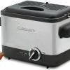 Cuisinart Compact Stainless Steel Deep Fryer | 1.1-Liter -Coffee & Espresso Elegant store cusinart deep fryer popup 1