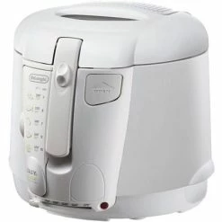 DeLonghi De'Longhi Deep Fryer - Cool Touch Deep Fryer 2.2 Lb Oil Drain - White