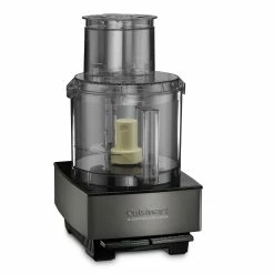 Cuisinart Custom 14-Cup Food Processor | Black Stainless -Coffee & Espresso Elegant store dfp14bksy right