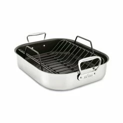 All-Clad Nonstick Roaster With Rack | Large - 16" X 13"