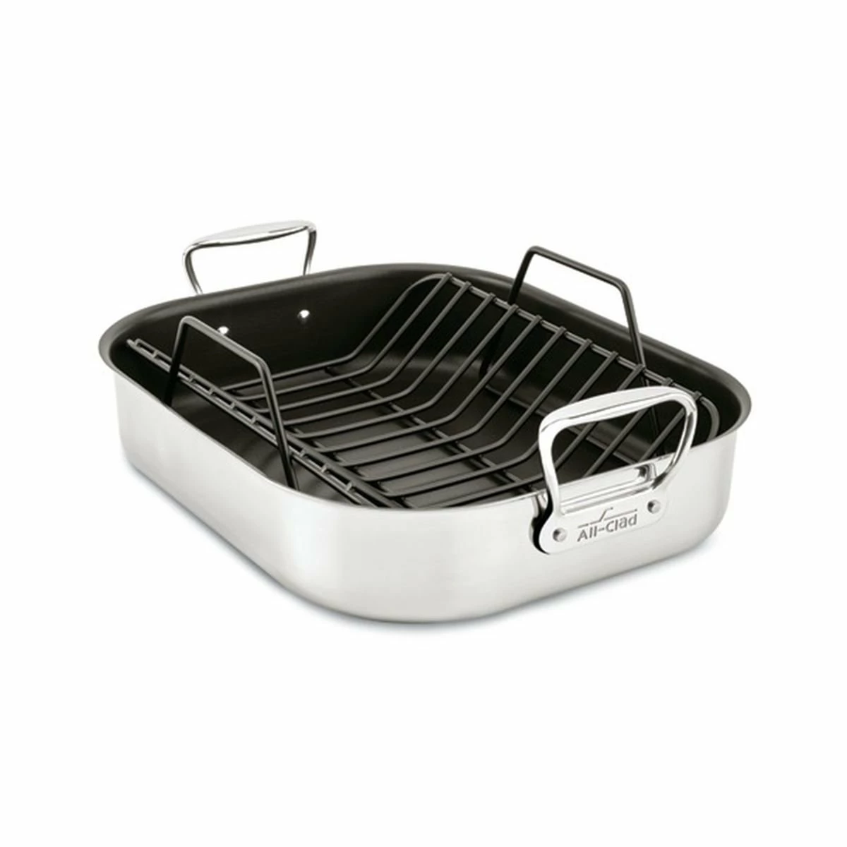 All-Clad Nonstick Roaster With Rack | Large - 16" X 13" 3 All-Clad Nonstick Roaster With Rack | Large - 16" X 13"