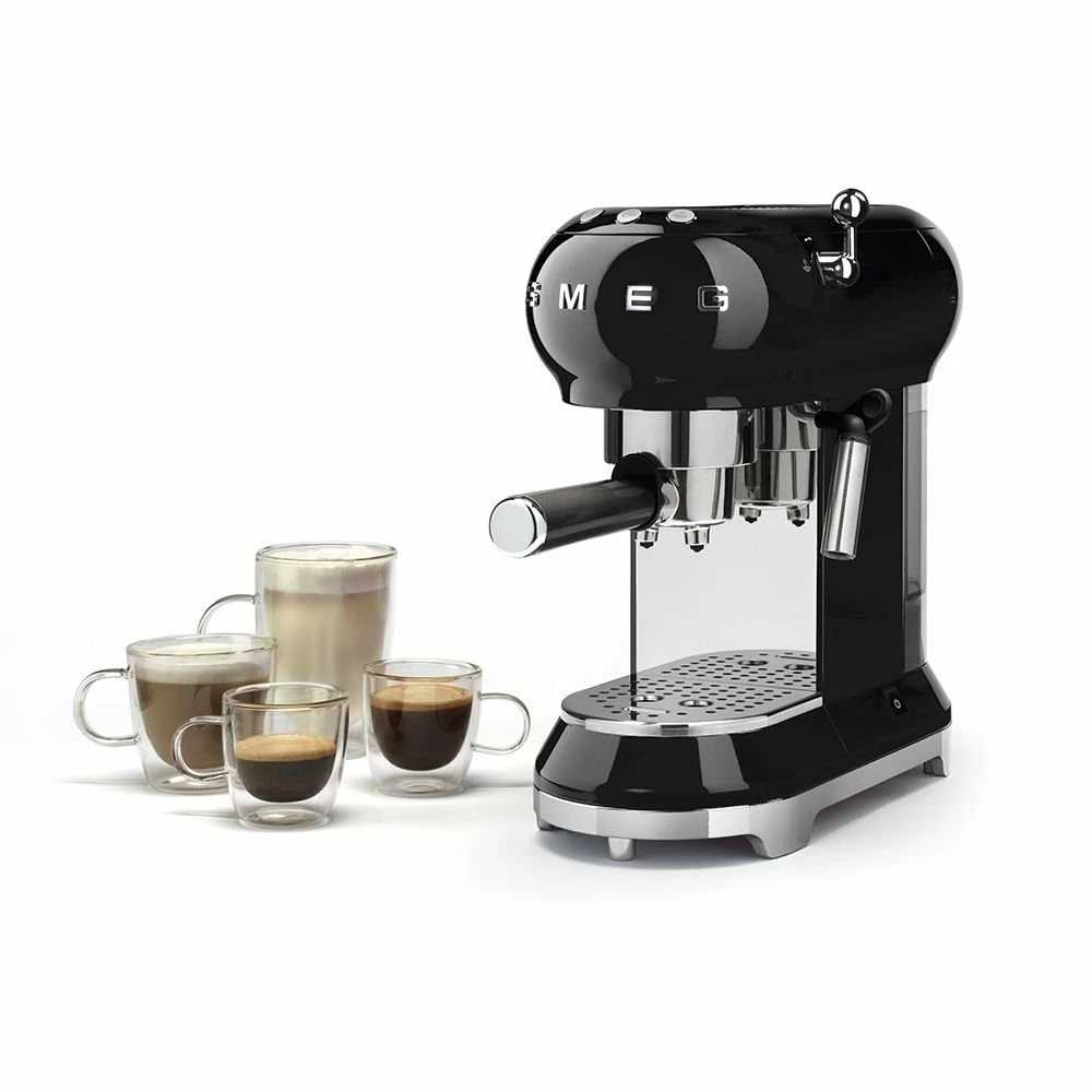 SMEG Espresso Machine | Black 4 SMEG Espresso Machine | Black - Image 2
