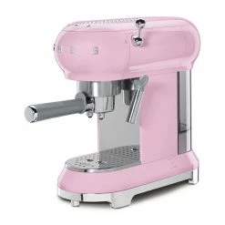 SMEG Espresso Machine | Pink -Coffee & Espresso Elegant store ecf01pkus 7