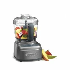 Cuisinart Elemental 4-Cup Chopper/Grinder | Gun Metal -Coffee & Espresso Elegant store ech 4gm cuisinart elemental collection 4 cup choppergrinder gun metal