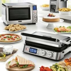 DeLonghi De'Longhi Livenza Combination Contact Grill & Open BBQ -Coffee & Espresso Elegant store edit livenza collection lifestyle grill