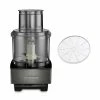 Cuisinart 14-Cup Food Processor + Fine Grater Disc | Black Stainless -Coffee & Espresso Elegant store ekb dfp14bksy 035tx 1