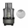 Cuisinart 14-Cup Food Processor + Extra Thick Slicing Disc | Black Stainless -Coffee & Espresso Elegant store ekb dfp14bksy 048tx 1