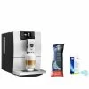 Jura ENA 8 Automatic Coffee & Espresso Machine With Touch Screen | Metropolitan Black + Replacement Water Filter & Descaling Tabs -Coffee & Espresso Elegant store ekb ena8 filter tabs mb 1