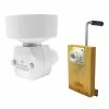 Family Grain Mill Hand Drive Unit & Grain Flaker Attachment -Coffee & Espresso Elegant store ekb fgmhdgm