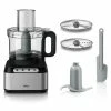 Braun EasyPrep 8-Cup Food Processor | Stainless Steel & Black -Coffee & Espresso Elegant store eyj3ijoymdq4lcjoijoymdq4lcjzy29w 2 1