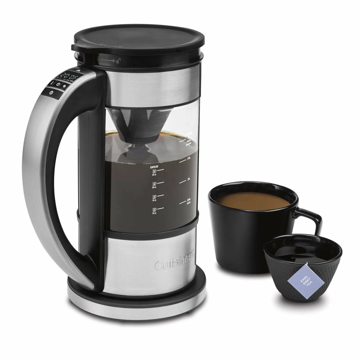 Cuisinart 5-Cup Programmable Percolator & Electric Kettle 3 Cuisinart 5-Cup Programmable Percolator & Electric Kettle