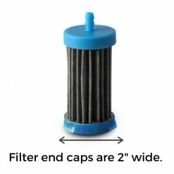 Sagan Life 5 Gallon PowerFlo Water Filtration System -Coffee & Espresso Elegant store filter end caps are 2 wide 2000