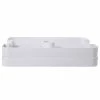 L'Equip Food FilterPro Dehydrator Deep Trays- 2 Pk - White