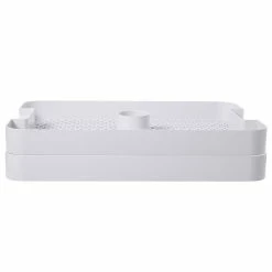 L'Equip Food FilterPro Dehydrator Deep Trays- 2 Pk - White