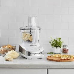Cuisinart Core Custom 10-Cup Multifunction Food Processor | White -Coffee & Espresso Elegant store fp110 ff lifestyle3 square