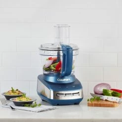 Cuisinart Core Custom 10-Cup Multifunctional Food Processor | Marine Blue -Coffee & Espresso Elegant store fp110mb ff lifestyle