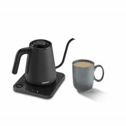 Cuisinart Digital Gooseneck Kettle | Black -Coffee & Espresso Elegant store gk 1 1