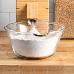 NutriMill Harvest Grain Mill | Powder Sugar White -Coffee & Espresso Elegant store grainchute 1