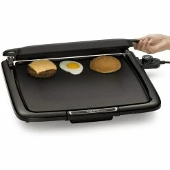 Presto® Cool-Touch Electric Griddle/Warmer Plus | 14" X 15" -Coffee & Espresso Elegant store griddle warmerplus4