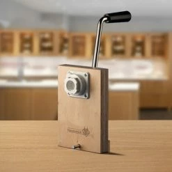 Family Grain Mill Hand Drive Unit 9 Family Grain Mill Hand Drive Unit -Coffee & Espresso Elegant store hand crank base on counter