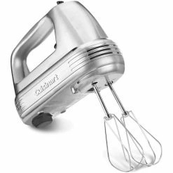 Cuisinart 11-Cup Food Processor + Hand Mixer -Coffee & Espresso Elegant store hm90bcs side popup 1