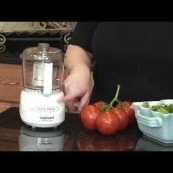 Cuisinart Mini Prep Food Processor + Chopping Blade | Metallic Red -Coffee & Espresso Elegant store hqdefault 44 7