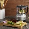 KitchenAid 3.5-Cup Mini Food Processor | Contour Silver 1 KitchenAid 3.5-Cup Mini Food Processor | Contour Silver -Coffee & Espresso Elegant store kfc3516cu kitchenaid contour silver mini food processor