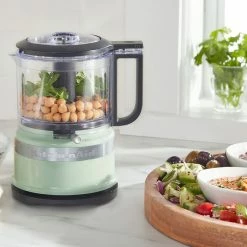 KitchenAid 3.5-Cup Mini Food Processor | Pistachio -Coffee & Espresso Elegant store kfc3516pt lifestyle