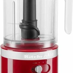 KitchenAid 5-Cup Cordless Food Chopper | Empire Red -Coffee & Espresso Elegant store kfcb519er cordless food chopper empire red