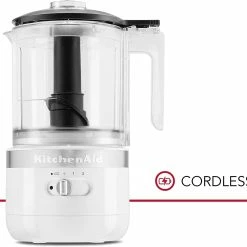 KitchenAid 5-Cup Cordless Food Chopper | White