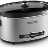 KitchenAid Slow Cooker 6-Quart With Glass Lid | Stainless Steel 1 KitchenAid Slow Cooker 6-Quart With Glass Lid | Stainless Steel -Coffee & Espresso Elegant store kitchen aid slow cooker ksc6223ss glass lid popup