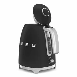 SMEG Electric Kettle | Matte Black -Coffee & Espresso Elegant store klf03blmus 10