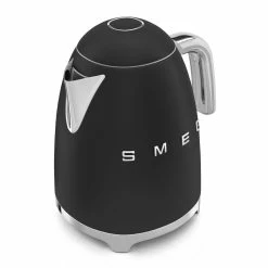 SMEG Electric Kettle | Matte Black -Coffee & Espresso Elegant store klf03blmus 5