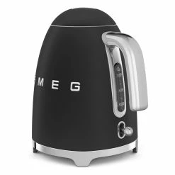 SMEG Electric Kettle | Matte Black -Coffee & Espresso Elegant store klf03blmus 6
