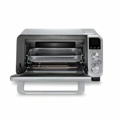 DeLonghi De'Longhi Livenza Air Fry Convection Oven | Stainless Steel -Coffee & Espresso Elegant store livenza open