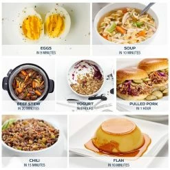 Zavor LUX™ LCD Multi-Cooker | 8 Qt. -Coffee & Espresso Elegant store lux lcd food info 1