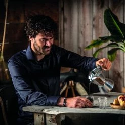 Bredemeijer Trivoli 27oz Espresso Maker | Stainless Steel -Coffee & Espresso Elegant store lv113009 lv113008 lv01510 mood i 1