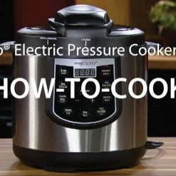 Presto® 6 Qt. Electric Pressure Cooker -Coffee & Espresso Elegant store maxresdefault 121 28