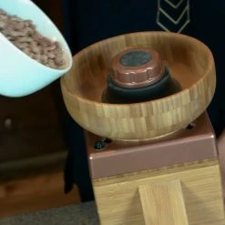 NutriMill Harvest Grain Mill | Pink + Cutting Board & Canister Bundle -Coffee & Espresso Elegant store maxresdefault 151 35