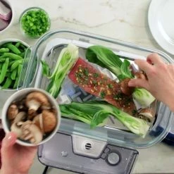 Cuisinart CookFresh™ Digital Glass Steamer | Stainless Steel -Coffee & Espresso Elegant store maxresdefault 62 11