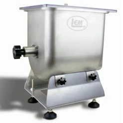 LEM 50 Lb Meat Mixer Hand Crank Or Motorized W/ LEM Electric Grinder