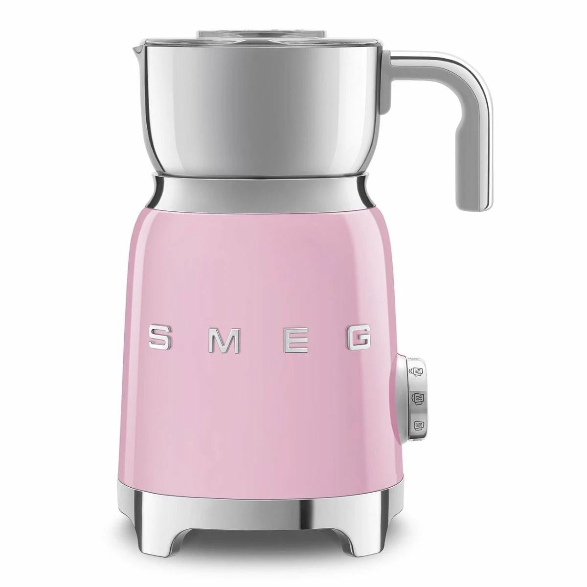 SMEG Tritan Renew Milk Frother | Pink 3 SMEG Tritan Renew Milk Frother | Pink