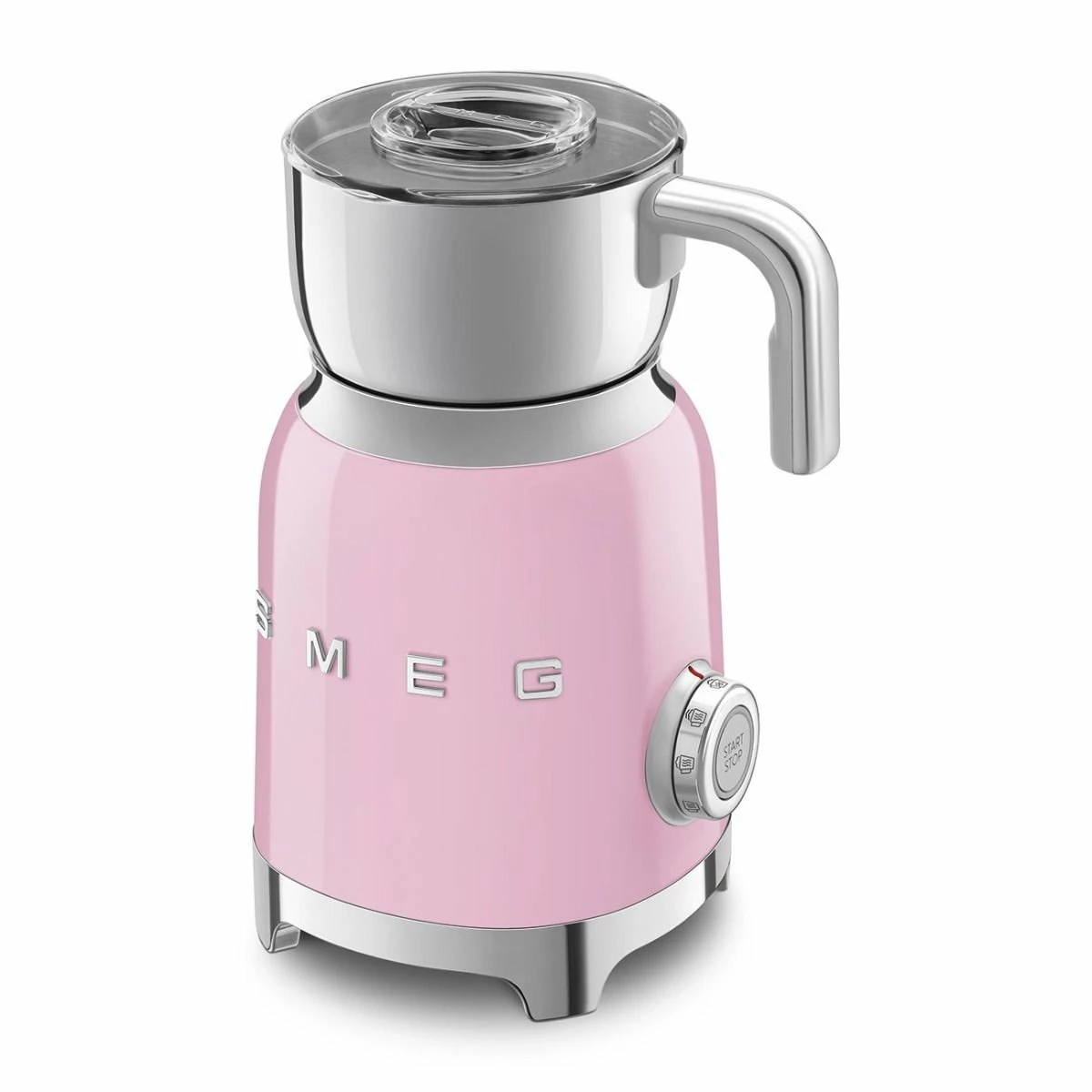 SMEG Tritan Renew Milk Frother | Pink 5 SMEG Tritan Renew Milk Frother | Pink - Image 3