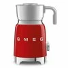 SMEG Tritan Renew Milk Frother | Red -Coffee & Espresso Elegant store mff01rdus