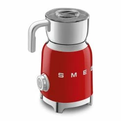 SMEG Tritan Renew Milk Frother | Red -Coffee & Espresso Elegant store mff01rdus 3
