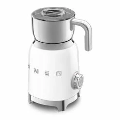 SMEG Tritan Renew Milk Frother | White -Coffee & Espresso Elegant store mff01whus 2 1
