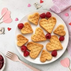 Cucina Pro CucinaPro Mini Hearts Waffle Maker -Coffee & Espresso Elegant store minihearts2